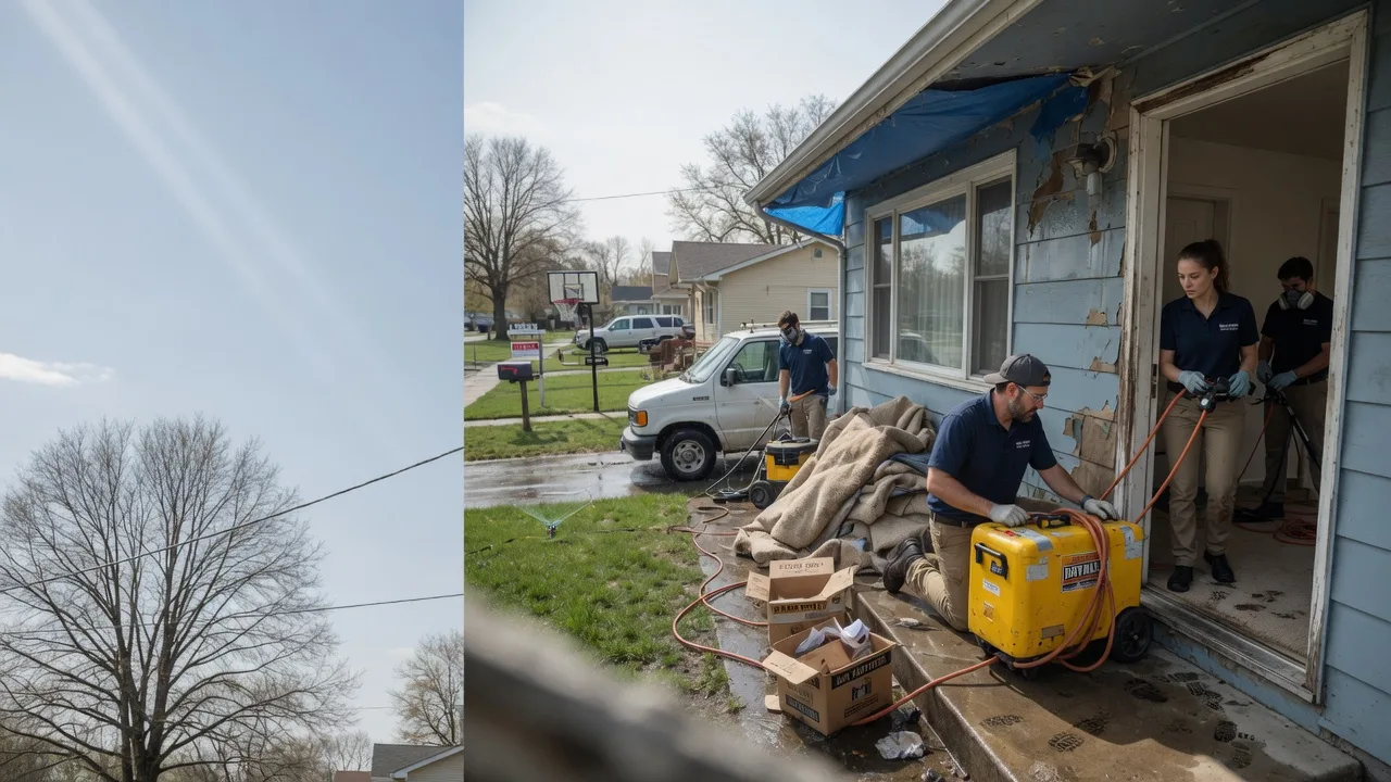 Basement Flood Cleanup in Onida, SD near me